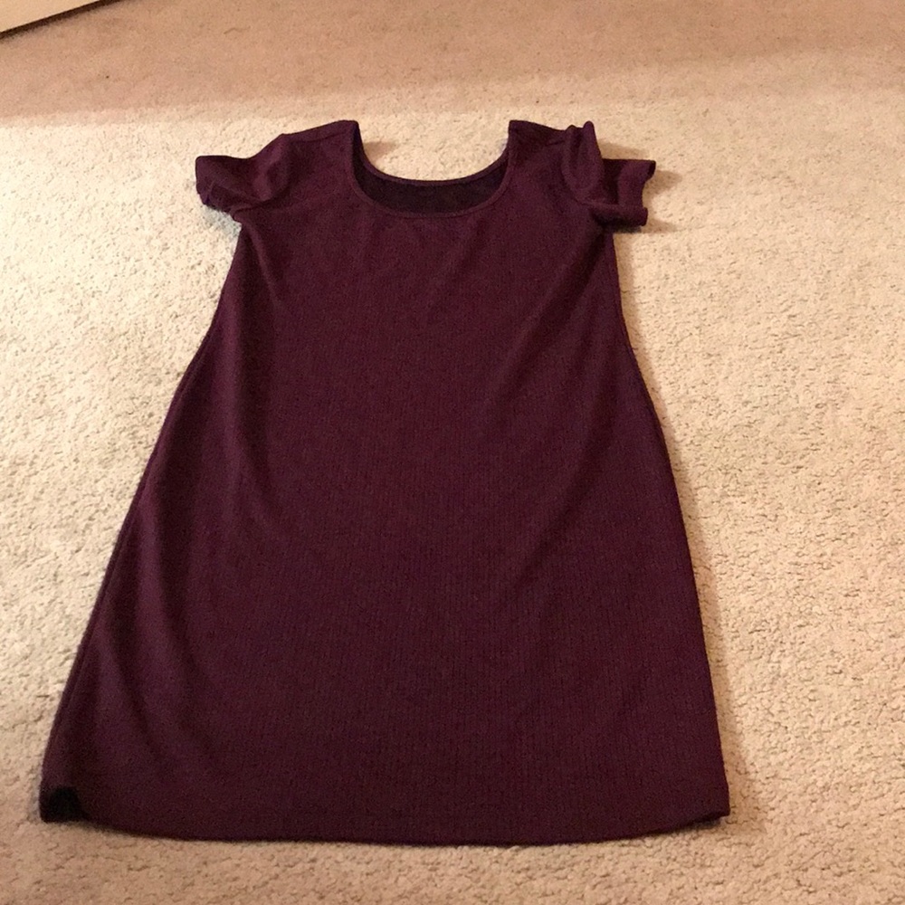Maroon Body Con Dress
